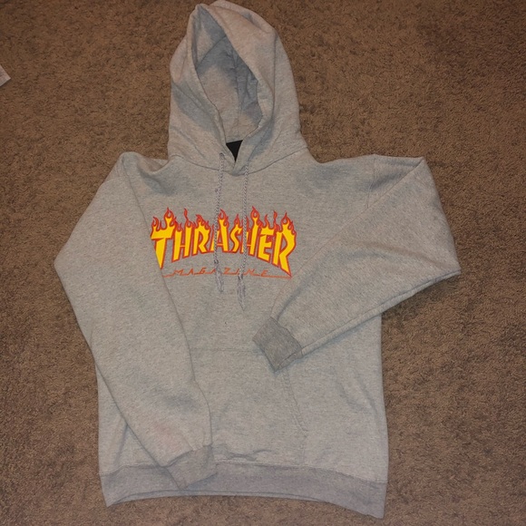 thrasher hoodie string
